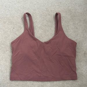 - LULU LEMON ALIGN TANK TOP, SIZE 6, BLUSH PINK